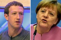Angela Merkel fick Mark Zuckerberg att reagera.
