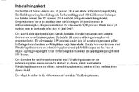 Brevet med krav på återbetalning av föäldrapenning som Axel Haglund fick hade skickats till fel person.