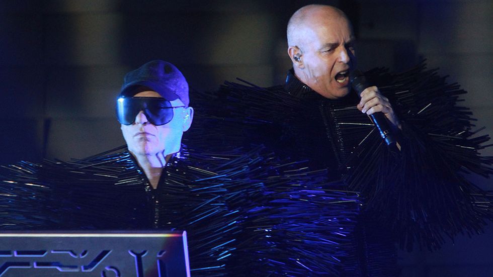 Chris Lowe och Neil Tennant i Pet Shop Boys.