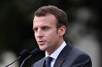 Under lördagen genomfördes stora protester mot Frankrikes president Emmanuel Macron.