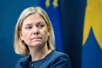 Statsminister Magdalena Andersson (S) har kallats till KU den 29 april. Arkivbild.