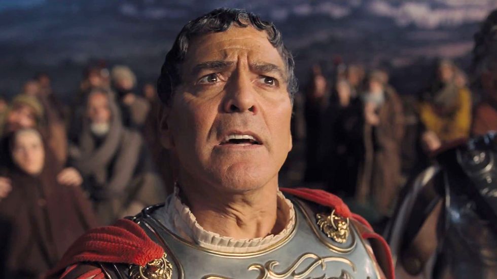 Skådespelaren George Clooney spelar en skådespelare i ”Hail, Caesar!”.