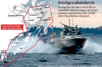 Grafik: Här är försvarets ubåtsbevis