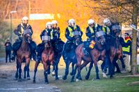 Högerextremisten Rasmus Paludans torgmöten utlöste upplopp i helgen. Bild från Malmö.