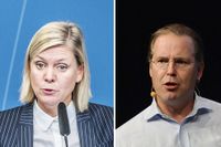 Riksbankschefen Stefan Ingves, finansministern Magdalena Andersson och förre finansministern Anders Borg.