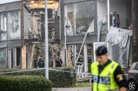 En 25-årig kvinna har dött efter en explosion i Uppsala i natt.
