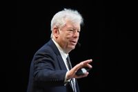 Chicagoprofessorn Richard H Thaler lockade fram många skrattsalvor med sin Nobelföreläsning på Stockholms universitet. Arkivbild.