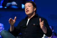 Jamie Oliver gjorde debut som tv-kock för snart 20 år sedan