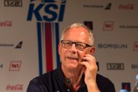 Islands förbundskapt Lars Lagerbäck har anledning att vara nöjd.