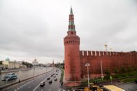 Muren som omger Kreml.