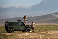 Särskilda skyddsgruppen, SSG, i norra Afghanistan 2009 som en del av den svenska Isaf-styrkan.