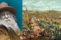 Walt Whitman och slaget i Pittsburg Landing i det amerikanska inbördeskriget.