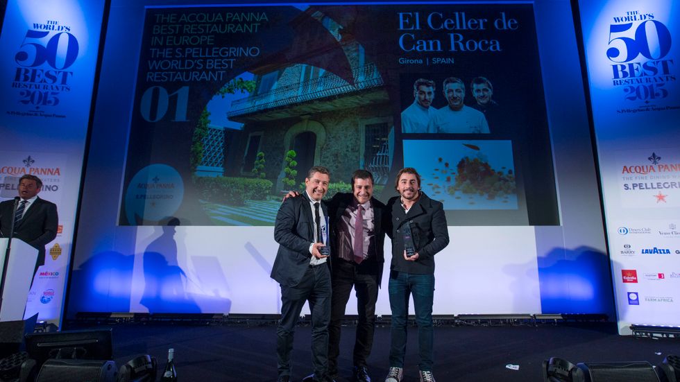 Bröderna Joan, Josep och Jordi Roca driver El Celler de Can Roca som utsågs till världens bästa restaurang.