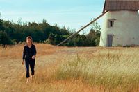 Vicky Krieps som Chris i ”Bergman Island”.