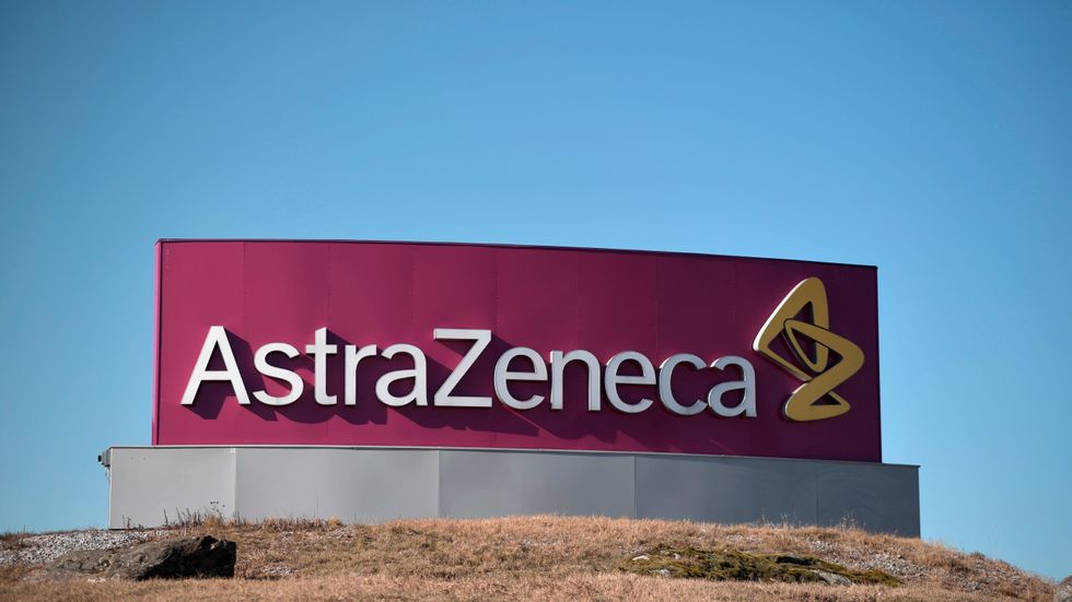 Läkemedelsföretaget Astra Zeneca toppade börsen. Arkivbild