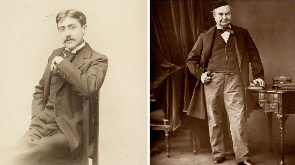Marcel Proust (1871–1922) tog kraftigt spjärn mot den litteratursyn som personifierades av Charles-Augustin Sainte-Beuve (1804–1869).