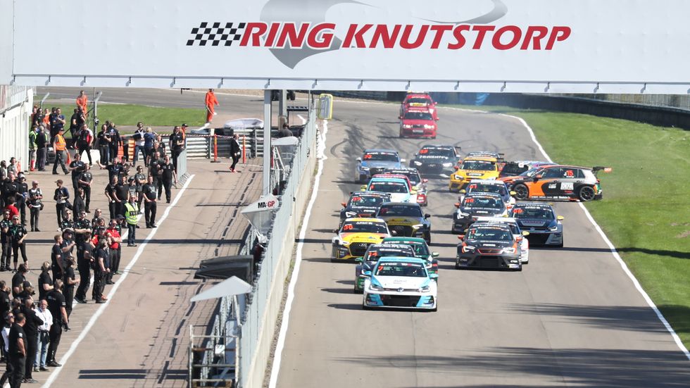 STCC-serien återuppstår som TCR-Scandinavia och har första tävlingen på Ring Knutstorp i maj. Arkivbild.