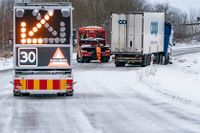 Räkna med bekymmer i trafiken i södra Sverige under måndagseftermiddagen och natten till tisdagen. Arkivbild.