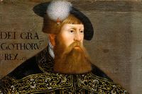 I år är det 500 år sedan Gustav Vasa kröntes till kung. Här avmålad av David Frumerie.
