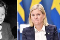 Kerstin Hesselgren, Karin Kock och Magdalena Andersson: vår första kvinnliga riksdagsledamot, vårt första kvinnliga statsråd – och vår första kvinnliga statsminister?