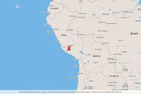 Djupt jordskalv i Peru