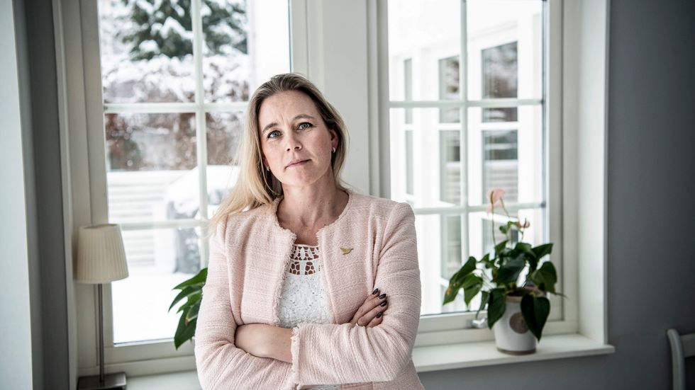 Catharina Åbjörnsson Lindgren, affärschef på Landshypotek.