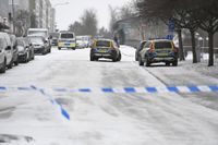 Två personer mördades i går i Hallonbergen norr om Stockholm.