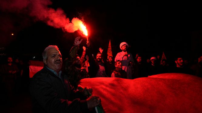 Under lördagskvällen anordnades anti-israeliska protester i Irans huvudstad. 