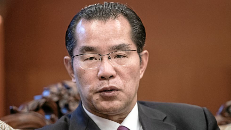 Kinas Sverigeambassadör Gui Congyou har uttalat sig om Gui Minhai.