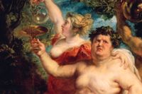 ”Bacchus” av Peter Paul Rubens.