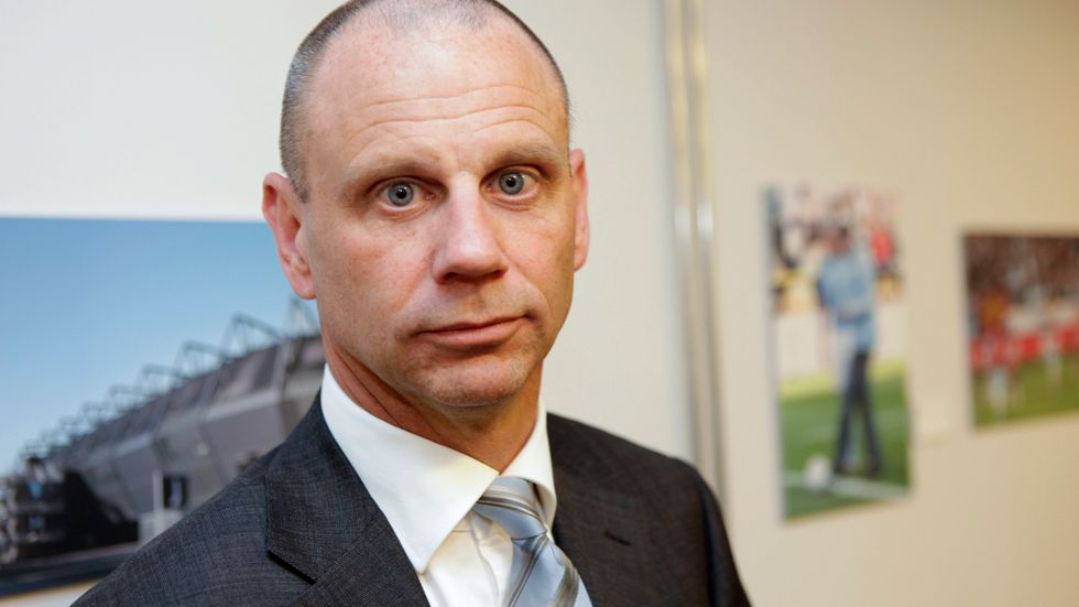 Malmö FF:s ordförande Håkan Jeppsson har gått bort. Arkivbild.