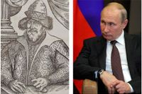 Besvärliga grannar: Ivan den förskräcklige och Vladimir Putin. 