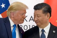 USA:s president Donald Trump och Kinas president Xi Jinping har enats om att gradvis minska handelstullarna änderna emellan, rapporterar Financial Times.  Arkivbild.