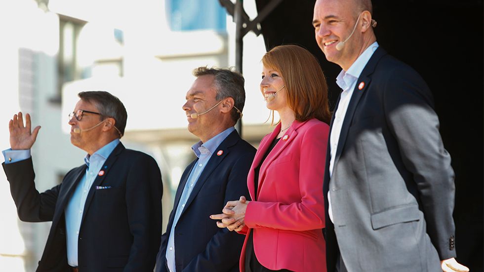 Alliansens partiledare besöker Malmö.