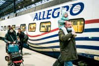 Allegrotåget går sedan 2010 mellan Finland och Ryssland.