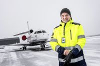 Gunnar Leman är vd för Scandinavian Mountains Airport i Sälen. Den nyöppnade privata flygplatsen har fått en tuff start till följd av coronaviruset.