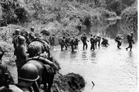 Amerikanska soldater i norra Burma 1944