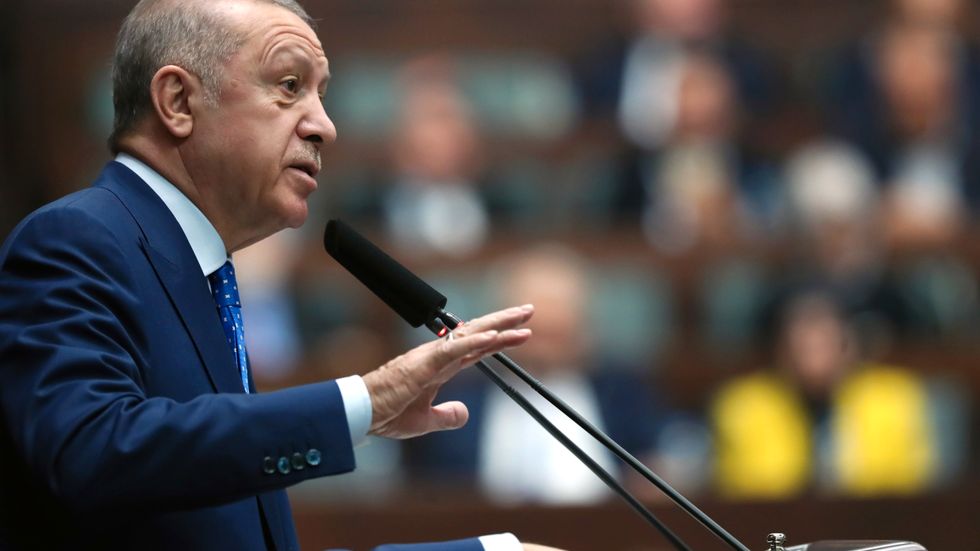 Turkiska oppositionspartier lovar att återställa mycket av president Recep Tayyip Erdogans politik om valet går deras väg i maj. Arkivbild.