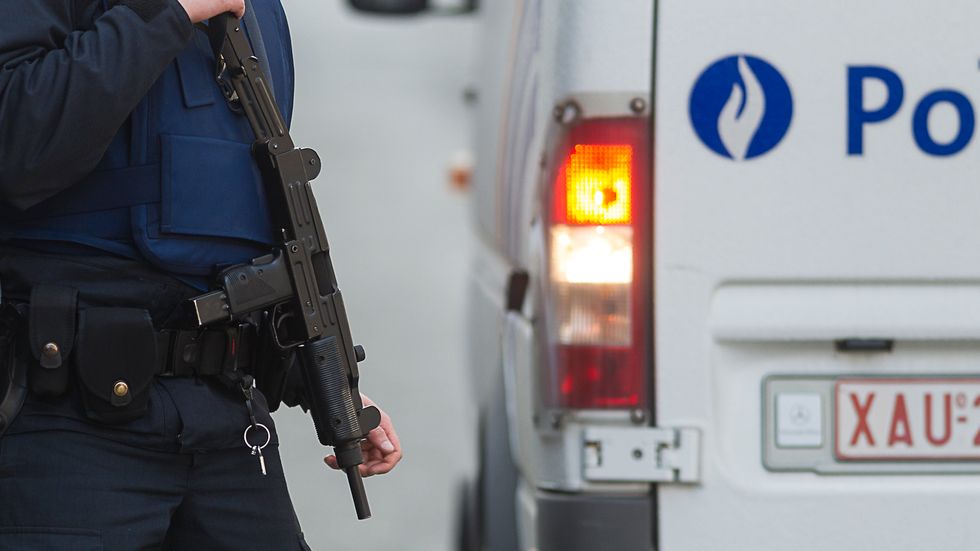 Belgisk polis har de senaste åren gjort ett flertal insatser mot misstänkta terrorister. Arkivfoto.