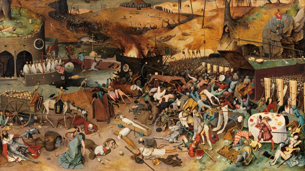 ”Dödens triumf” av Pieter Brueghel den äldre, målad omkring år 1562.