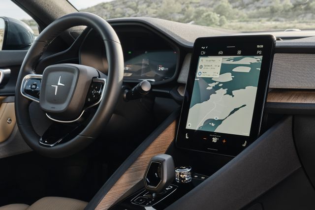 Googles operativsystem Android Automotive är standard i bilen.
