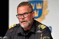Fredrik Persson, polismästare på Gotland. 