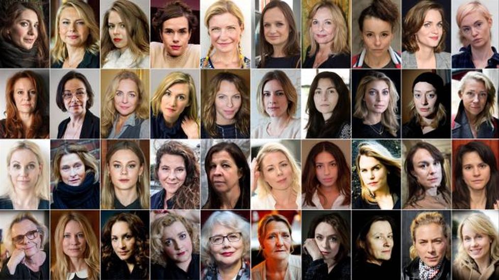 Uppropet #tystnadtagning där 600 skådespelare kräver att sexuella kränkningar måste få ett slut, publicerat i SvD, har spridit sig över världen. 