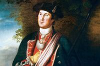 George Washington som överste i Virginiaregementet, målad 1772 av Charles Willson Peale.