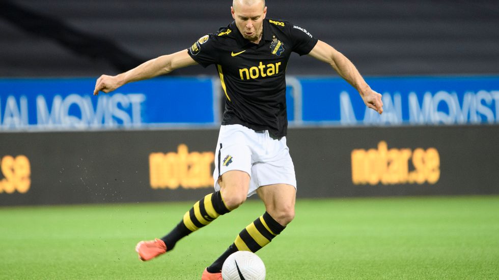 Per Karlsson gör sin sista säsong med AIK. Arkivbild.