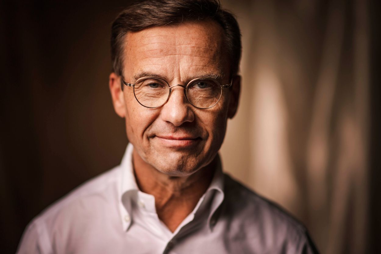 Ulf Kristersson siktar på att bli statsminister efter valet. 
