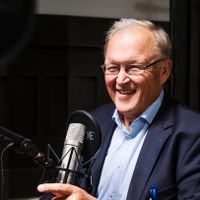 Göran Persson i SvD:s poddstudio