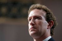 Metachefen Mark Zuckerberg vid ett framträdande i USA:s senat i vintras. Arkivfoto.