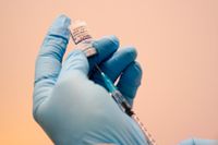 Omikronvarianten kan till viss del undvika skyddet från Pfizer-Biontechs vaccin, visar en ny studie från Sydafrika. Arkivbild.
