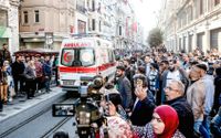 Minst sex personer omkom i attacken i Istanbul.